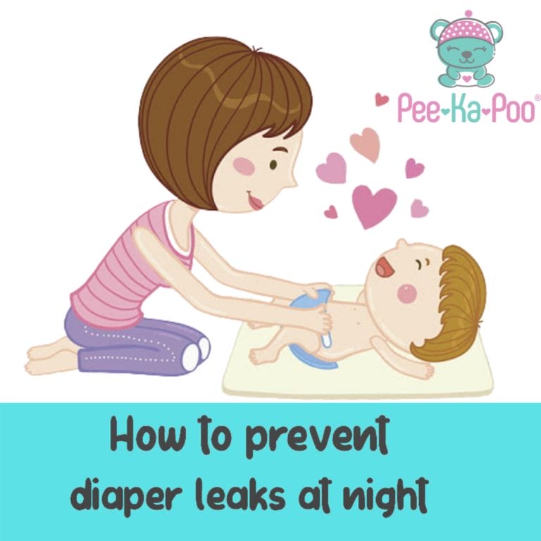 How to prevent diaper leaks at night
