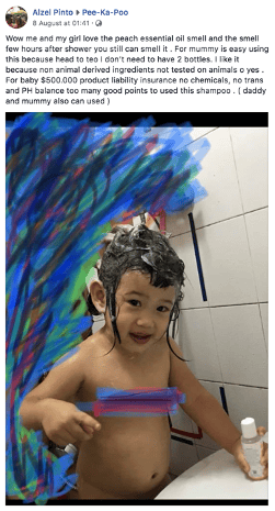 Happy Sparkle Head-To-Toe Shampoo (50ml)g2