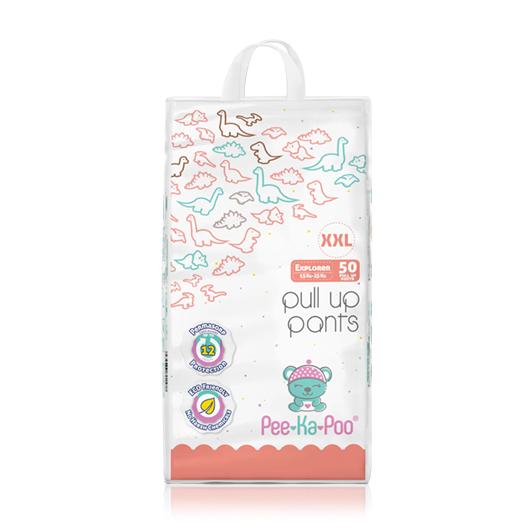 Pull Up Pants Explorer XXL 15kg - 25kg (50 Pieces)