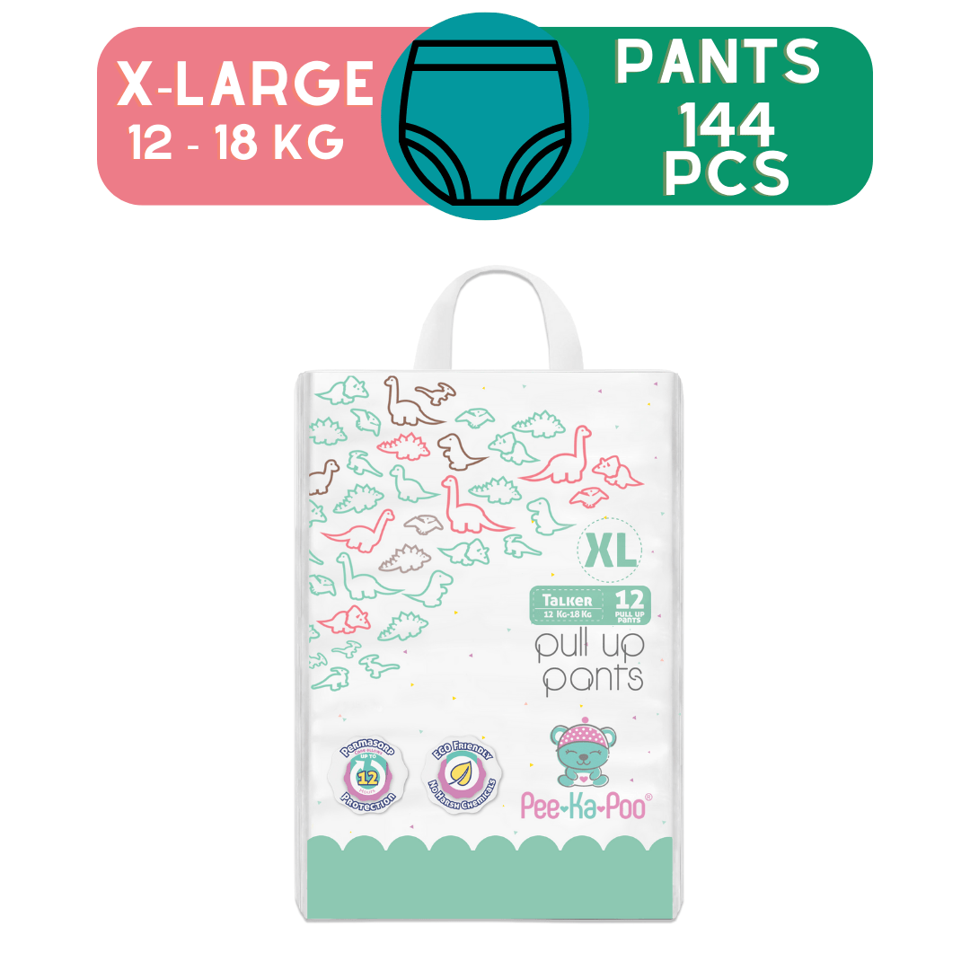 Pull Up Pants Talker XL 12kg - 18kg (50 Pieces) (No Variant) - Peekapoo